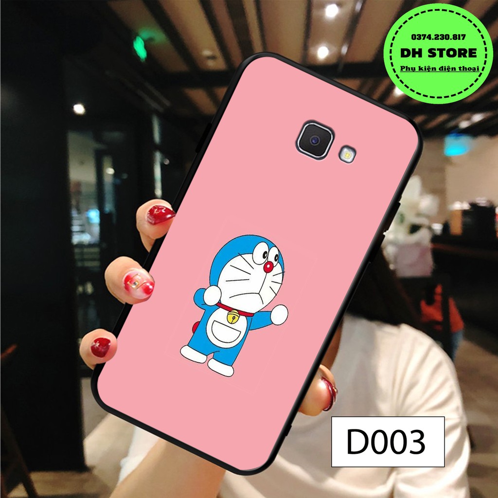 [ TẶNG KÈM IRING ] Ốp lưng kính điện thoại Samsung A310 -A510 - A710 - A9 Pro in hình DORAEMON cute, ngộ nghĩnh.