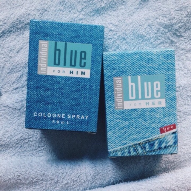 Combo 2 nước hoa nam nữ Blue 50ml