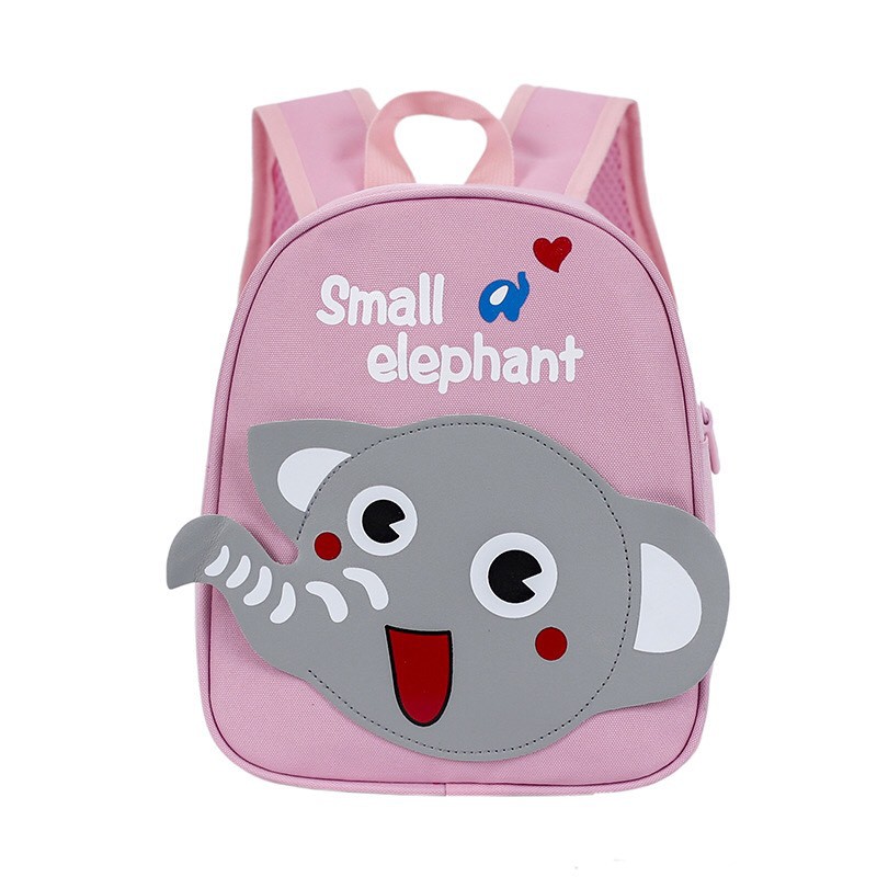 (TH4) Balo Mẫu Giáo Cho Bé Hình Voi Đáng Yêu