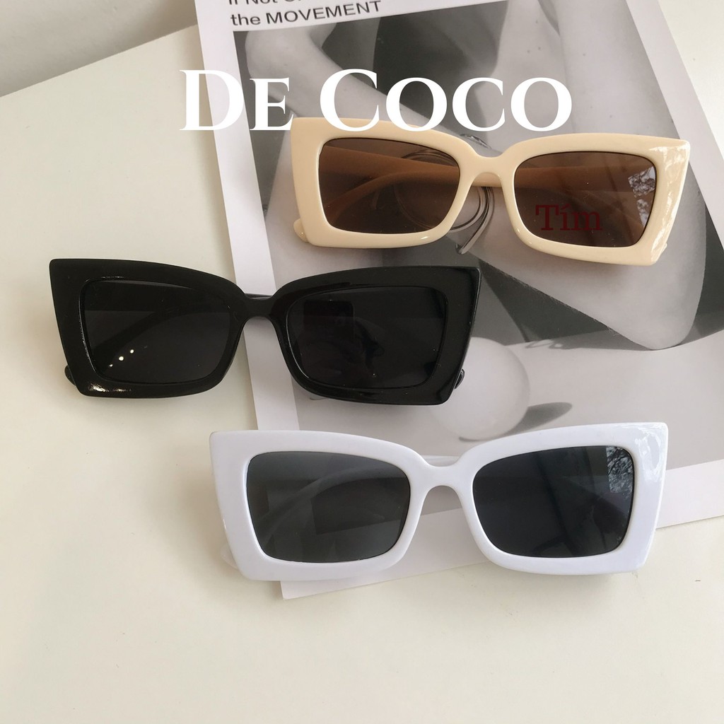 [Mã SKAMCLU7 giảm 10% cho đơn từ 0Đ] Kính mát nữ thời trang dòng Chic decoco.accessories | BigBuy360 - bigbuy360.vn