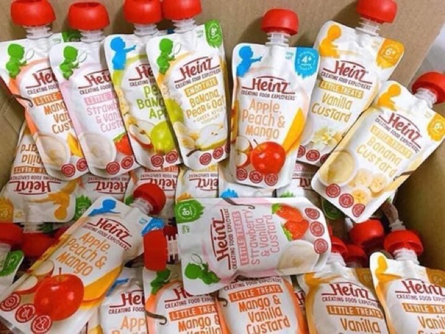 [8/2024,Mẫu mới] Váng sữa Heinz 120gr hàng Nội Địa Úc.