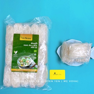 Phở gạo ăn liền hữu cơ Vietsuisse (Gói 15 vắt x 60g)