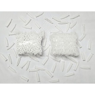 Bộ 100 tắc kê nhựa bắt tường dùng cho ốc vít 3 phân (4×30mm)