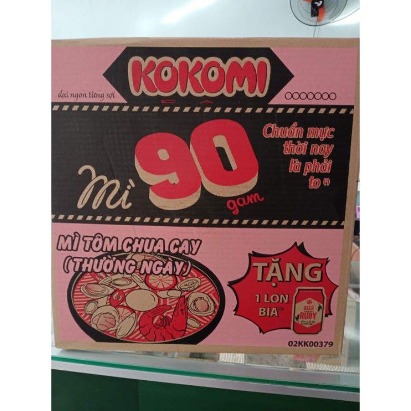 Mì kokomi tôm chua cay thường ngày gói 75g | BigBuy360 - bigbuy360.vn