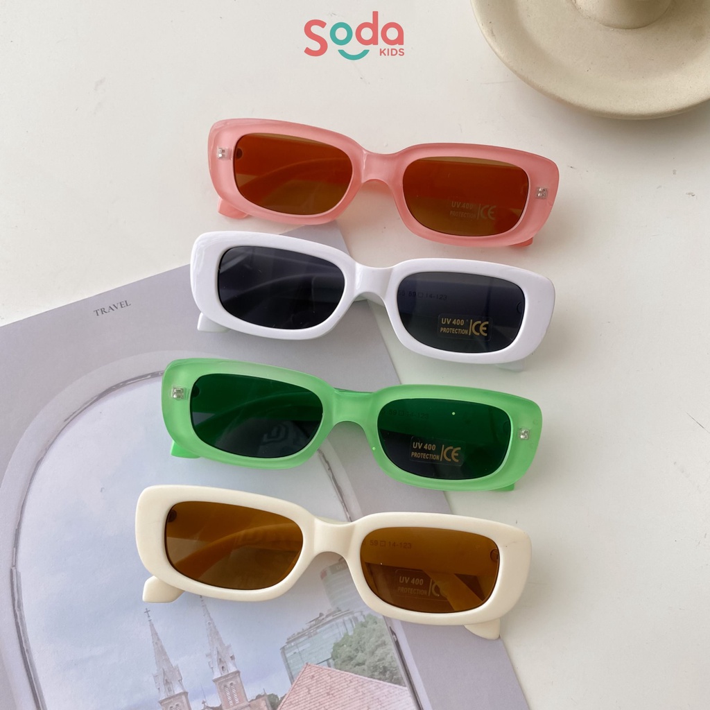 Kính cho bé, kính râm cho bé mùa hè, đi chơi đi biển chống chống UV400 ( nhiều màu )