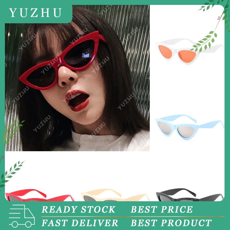 Kính mát hình dạng mắt mèo phong cách Vintage Retro