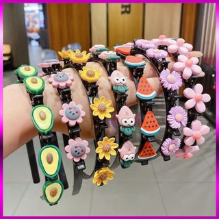 Bờm Tóc, Xược tóc, Kẹp Tóc Mái Hoa Siêu Dễ Thương Cho Bé.