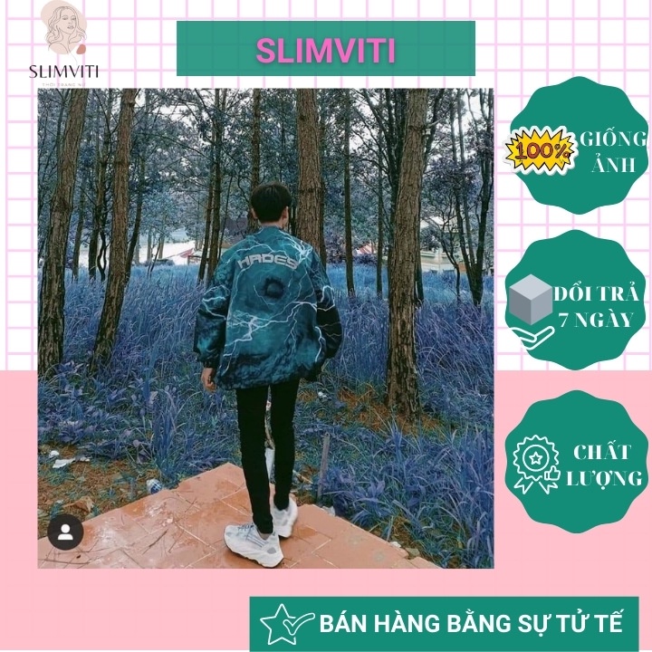 Áo khoác nam nữ đẹp form rộng mùa đông SLIMVITI KD05 | BigBuy360 - bigbuy360.vn