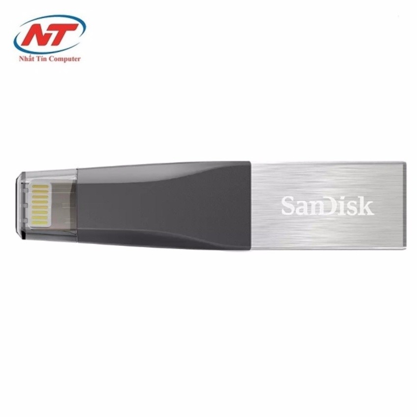 USB 3.0 OTG SanDisk iXpand™ Mini Flash Drive 64GB (Bạc)