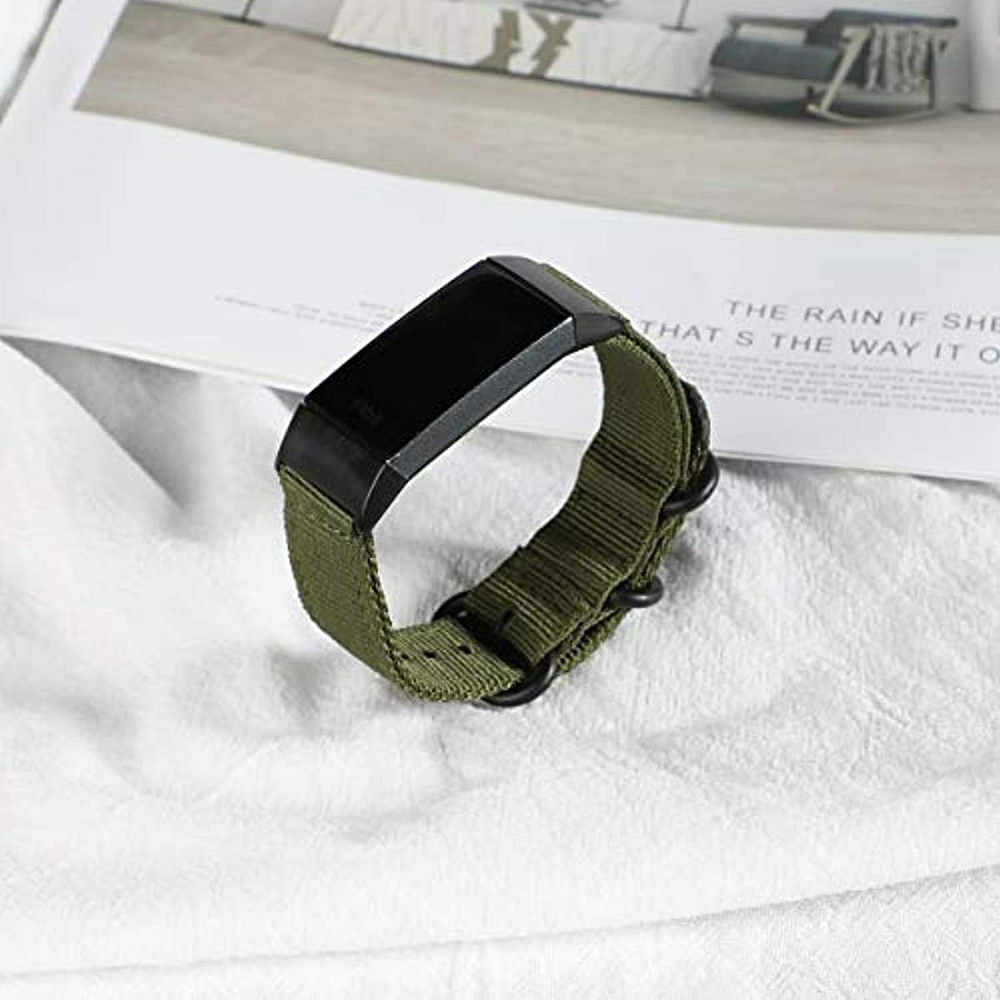Dây Đeo Thay Thế Bằng Nylon Cho Đồng Hồ Fitbit Charge 5 4 3 2 3 4 se