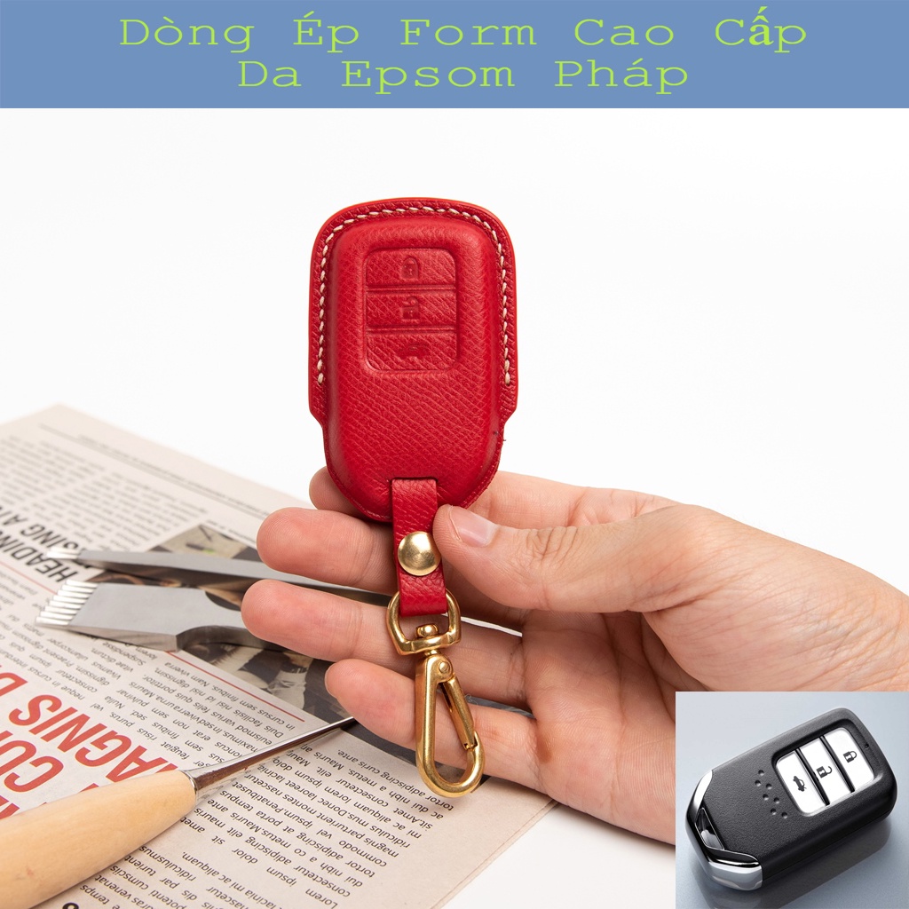 Ốp Chìa Khoá Honda City 💎FREESHIP💎 Phụ Kiện Honda City 2021 Bọc Chìa Khoá Honda City Civic Bảo Hành 2 Năm