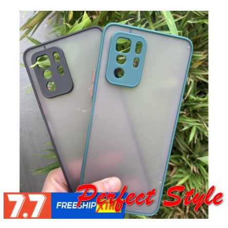 Ốp lưng cao su non Xiaomi redmi 10 10c note 12 note 10 pro 4g 5g Note 11 pro Poco M3 pro poco X3 GT nhám viền màu