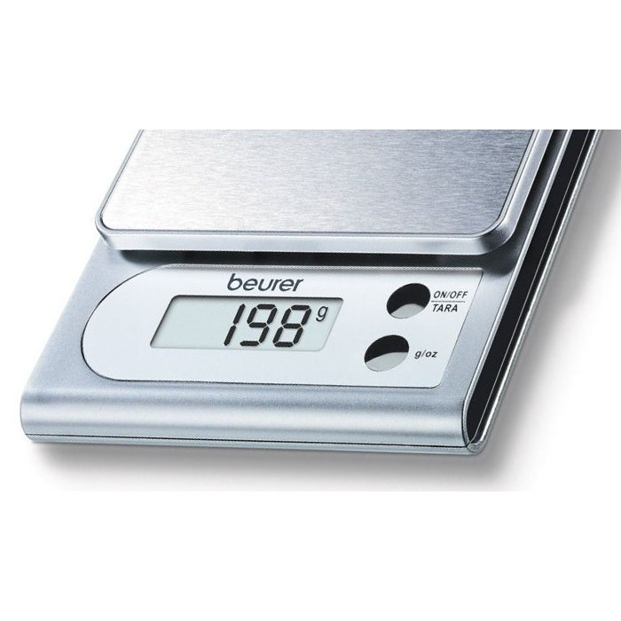 Cân điện tử nhà bếp Beurer KS22 - Kích thước nhỏ gọn, chính xác đến 1g