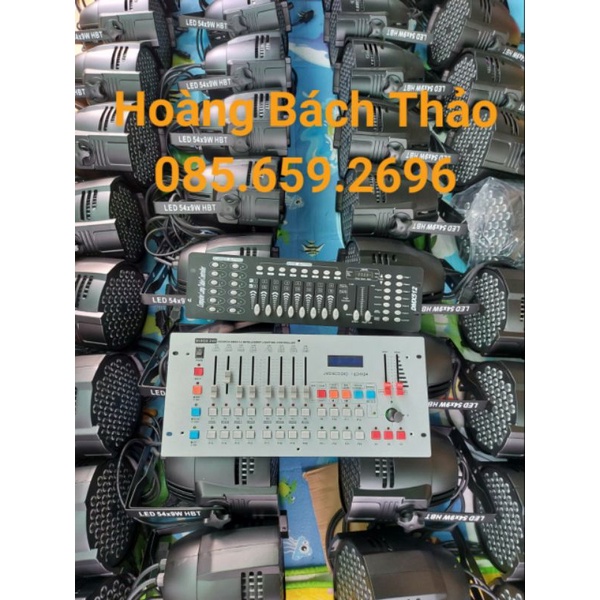 Đèn sân khấu, par led 54 full màu