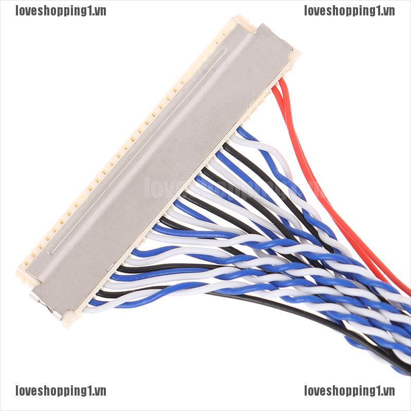 Dây Cáp LVDS Cố Định-30P-S6 30pin 2 ch 6-bit dual 6bit Màn Hình LCD
