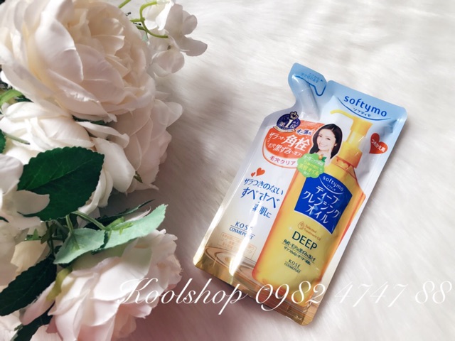 🔆DẦU TẨY TRANG KOSE SOFTYMO CLEANSING OIL-DEEP 🔆