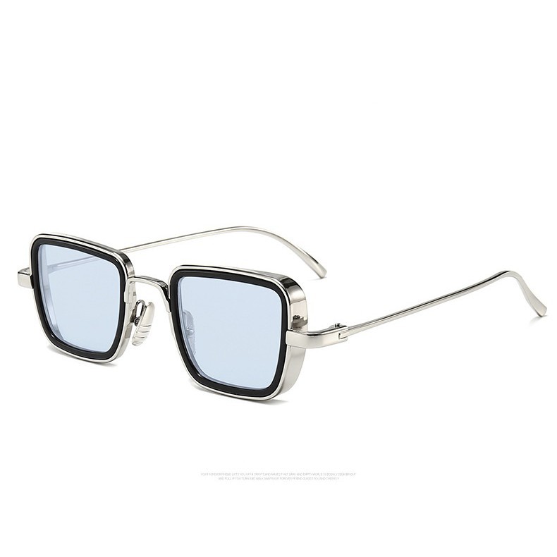 Kính Mát❤️FREESHIP❤️Kính Râm Unisex UV400 Cổ Điển Gọng Kim Loại Viền Dày Thời Trang Hiện Đại Cao Cấp