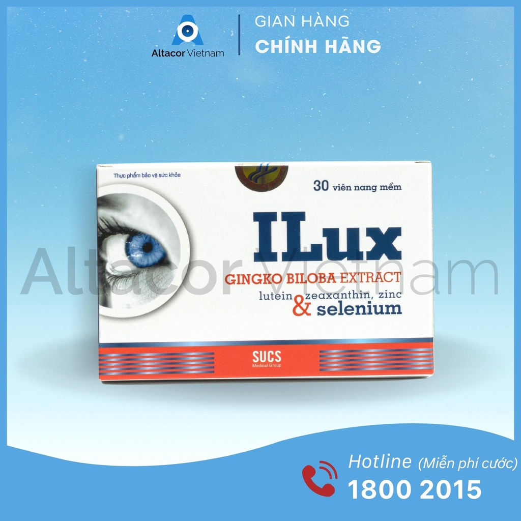 - VIÊN UỐNG BỔ MẮT ILUX