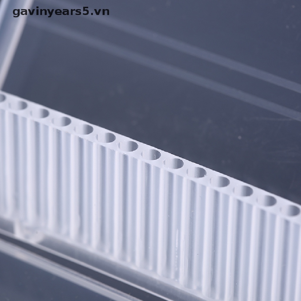 Hộp Nhựa 20 Lỗ Đựng Đầu Mài Móng Tay 3 / 32 &quot;bits