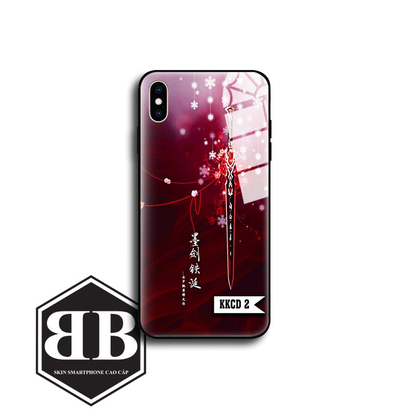 Ốp lưng kính cường lực iphone X nhiều mẫu đẹp mê li