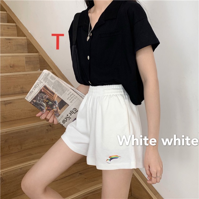 Quần đùi nữ cầu vồng TT12