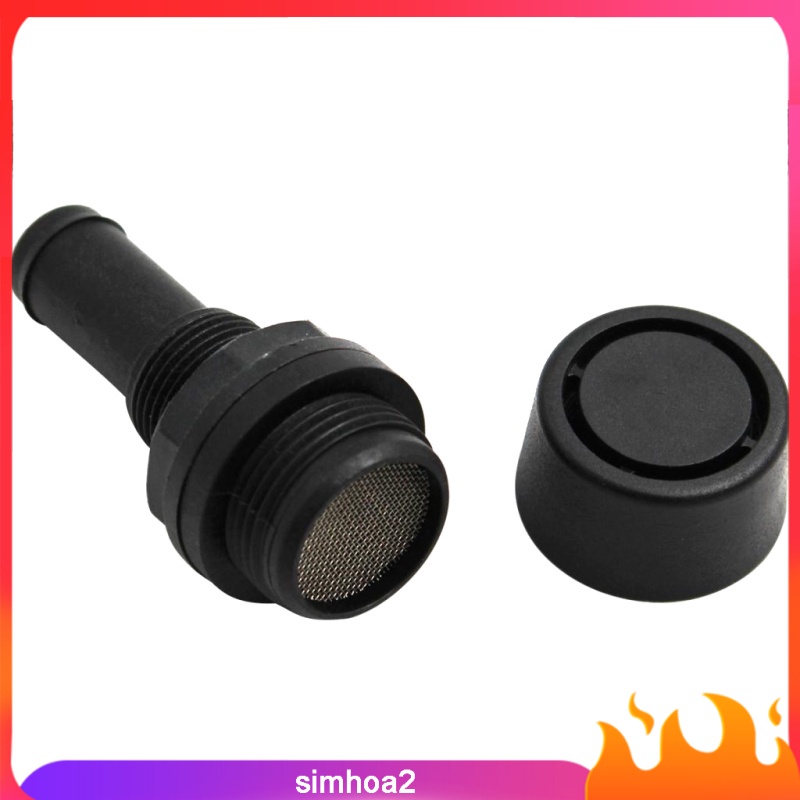 Bộ 2 Nắp Bình Nhiên Liệu Bằng Nhựa Màu Đen 5 / 8 Inch Cho Tàu Thuyền / Xe Hơi / Tàu Thuyền | BigBuy360 - bigbuy360.vn