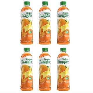 Nước cam ép Twister 455ml 6 chai