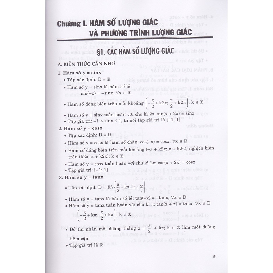 Sách - Phân loại và giải chi tiết các dạng bài tập Đại số và giải tích 11