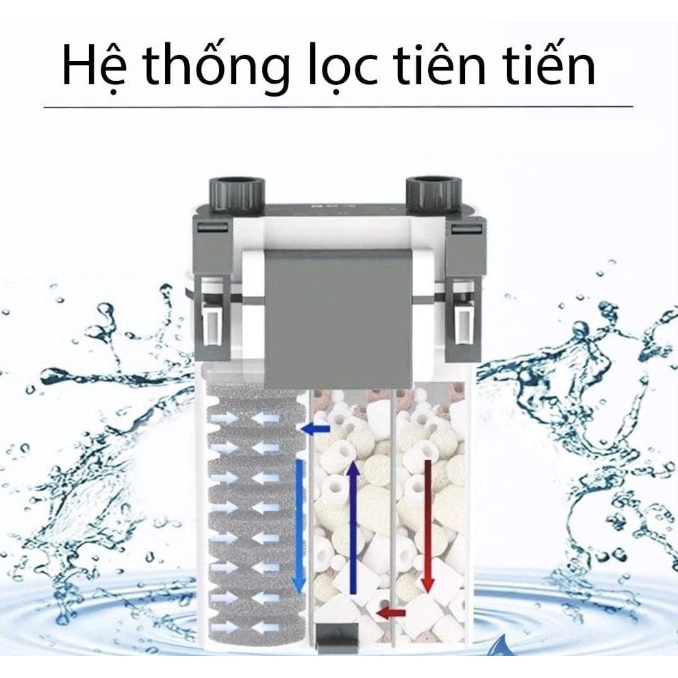 LỌC TREO CHO HỒ CÁ CẢNH, HỒ THỦY SINH SUN SUN XBL 300/400/500/600 THẾ HỆ MỚI THIẾT KẾ ĐẸP GIÁ RẺ BỀN