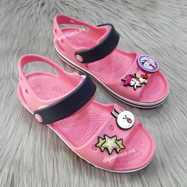 (Bảo hành + Tặng jibbitz) Sandal baya kids cross trẻ em nhiều màu hiện đại - cross house