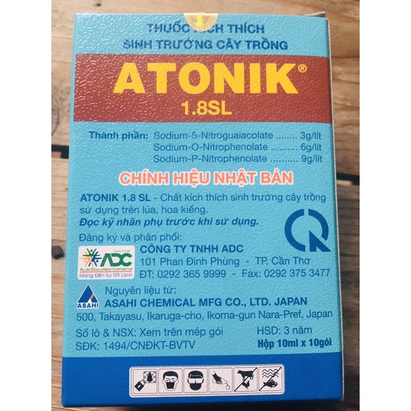 ATONIK-kích thích tăng trưởng rễ, chồi, giâm cành, ngâm hạt giống