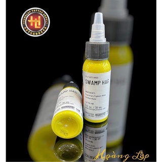 Mực xăm Eternal tông màu vàng chính hãng cung cấp Elly Đặng dụng cụ phun xăm