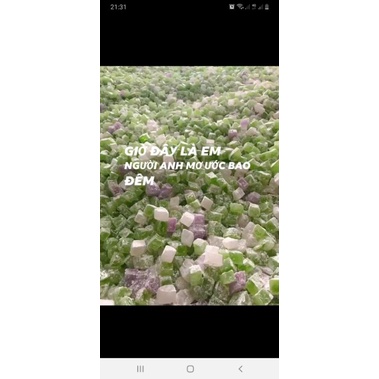 Thạch sắn dây viên 500g nấu chè, trà sữa