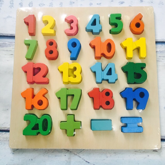 Combo Bảng số từ 1-20