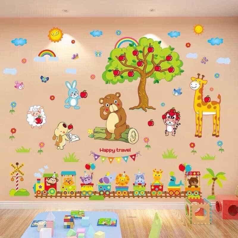 Decal dán tường phòng ngủ cho bé