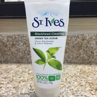 Sữa rửa mặt tẩy tế bào chết St Ives Trà xanh