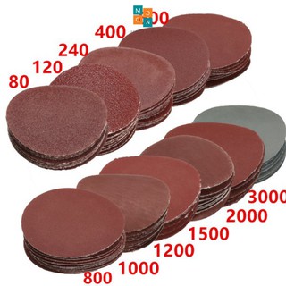 [Siêu Rẻ] Giấy Nhám Tròn 100mm (size từ 40 đến 240)