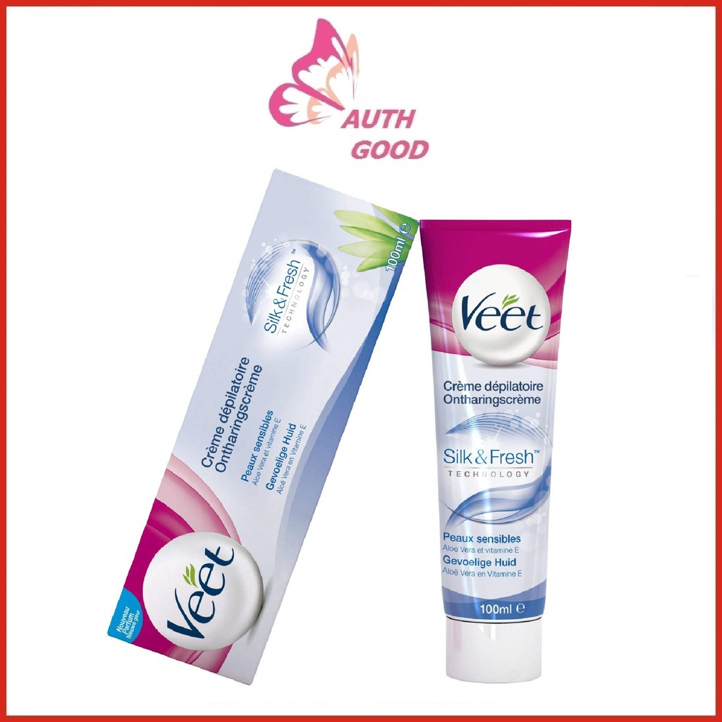 Tẩy lông 💖FREESHIP💖 Kem Tẩy Lông VEET Pháp mềm mịn da 100ml