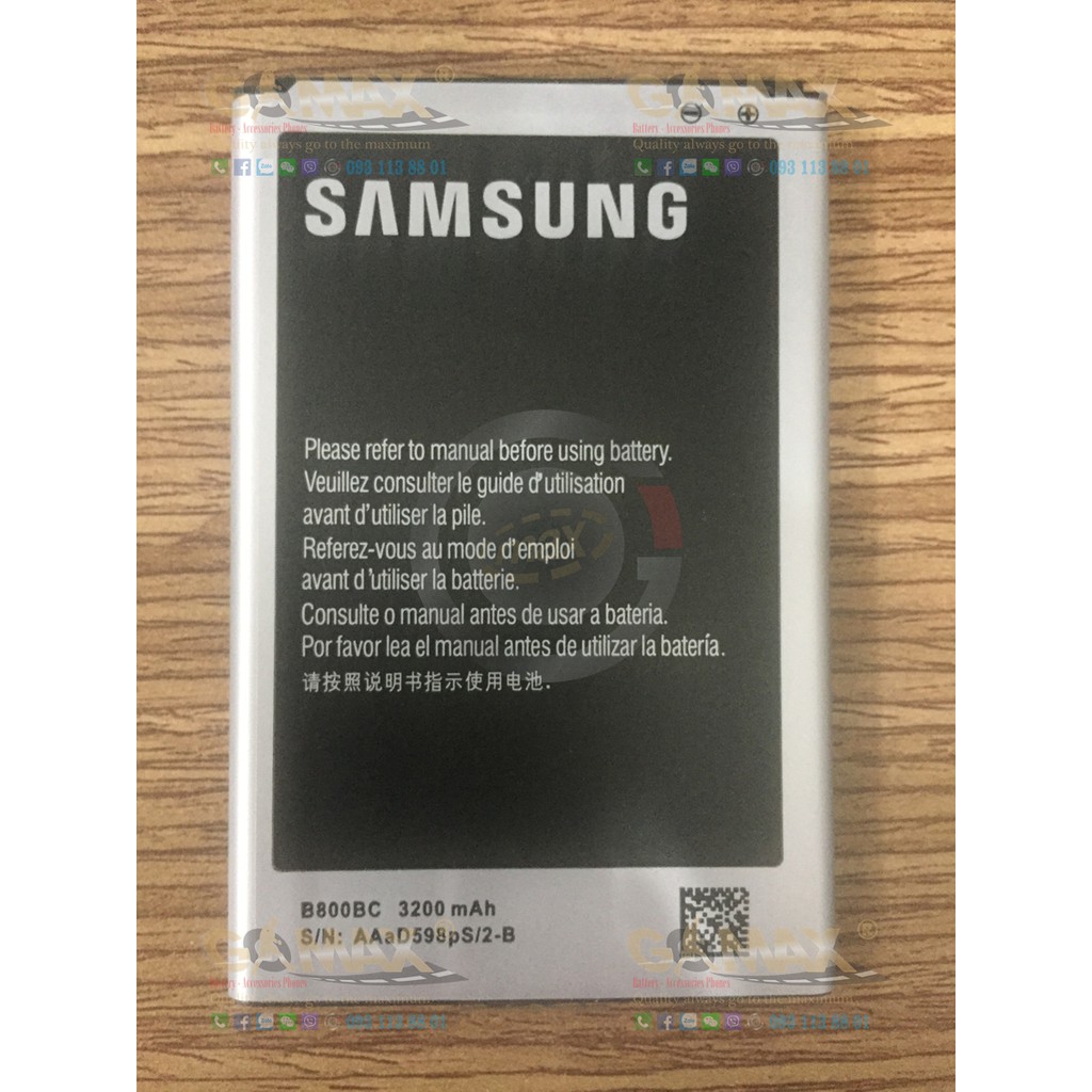 Pin điện thoại Samsung Galaxy Note 3 N9005 - B800BC 3200mAh