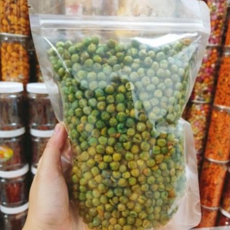 (SALE GIA GOC) Đậu Hà Lan tỏi ớt Túi Zip 300g/500g, cay mặn, đậm vị