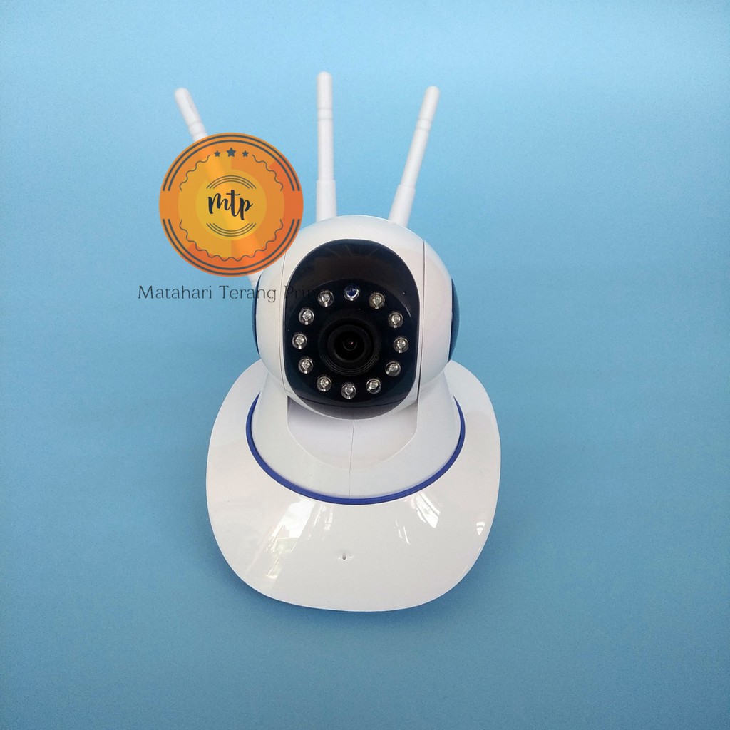 Camera An Ninh Cctv Wifi Baby Cam Q5 3 Antenna Yyp2p Ptz 1080hd 2mp - Ip