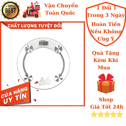 (Freeship Toàn Quốc) Cân sức khỏe điện tử 180Kg - Kính Cường Lực Trong Suốt