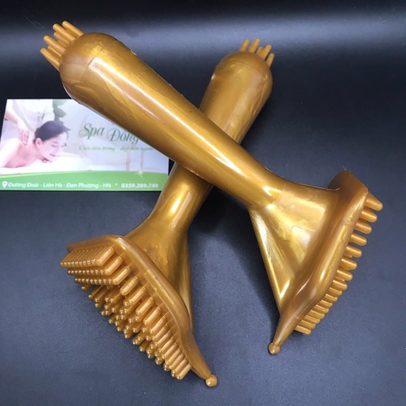 Bàn chải kinh lạc ảnh thật 100%, lưu thông kí huyết