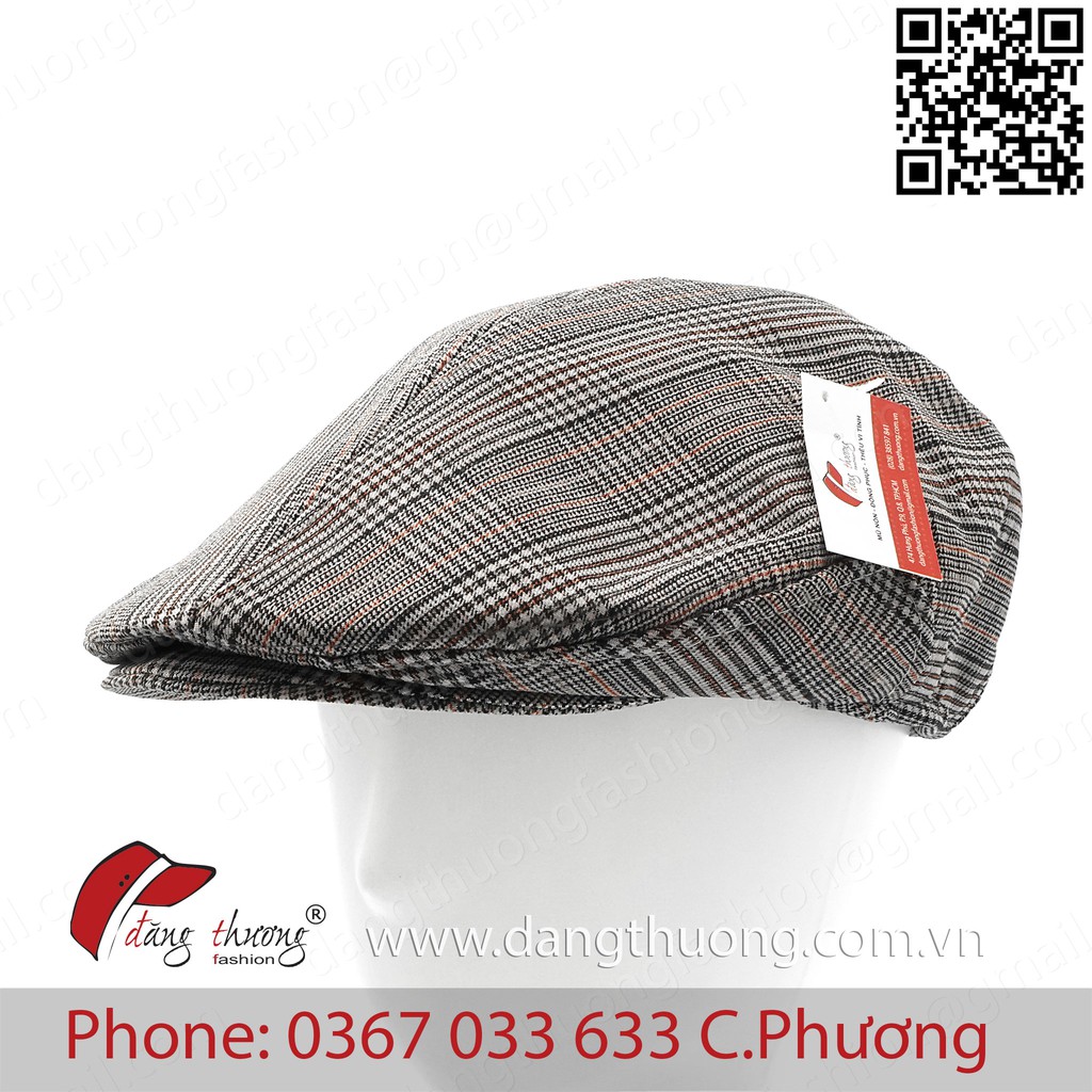 [SHIP HOẢ TỐC ] [CÓ SẴN]Mũ nồi nam DÀY DẶN caro bere beret nỉ dạ cho người trung niên, cao tuổi phong cách cổ điển