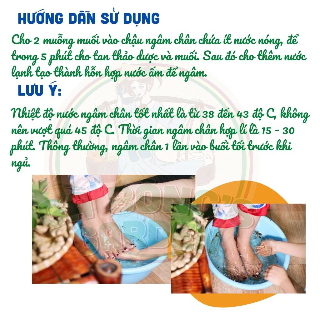 Muối Ngâm Chân Thảo Dược Cô Gái Bh.nong Hộp 800g