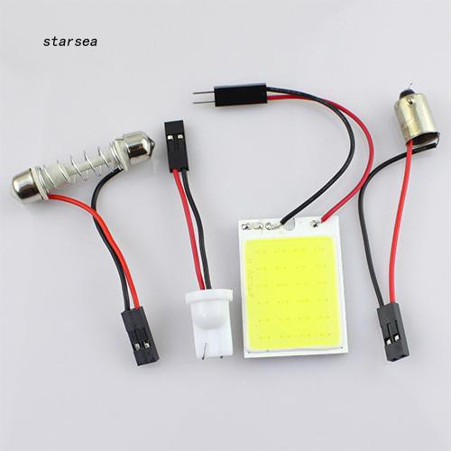 Đèn led trần xe ô tô, 48LED, 16 LED siêu sáng