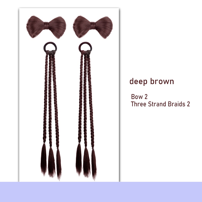 Tóc Giả Thắt Bím Kiểu Thắt Bím