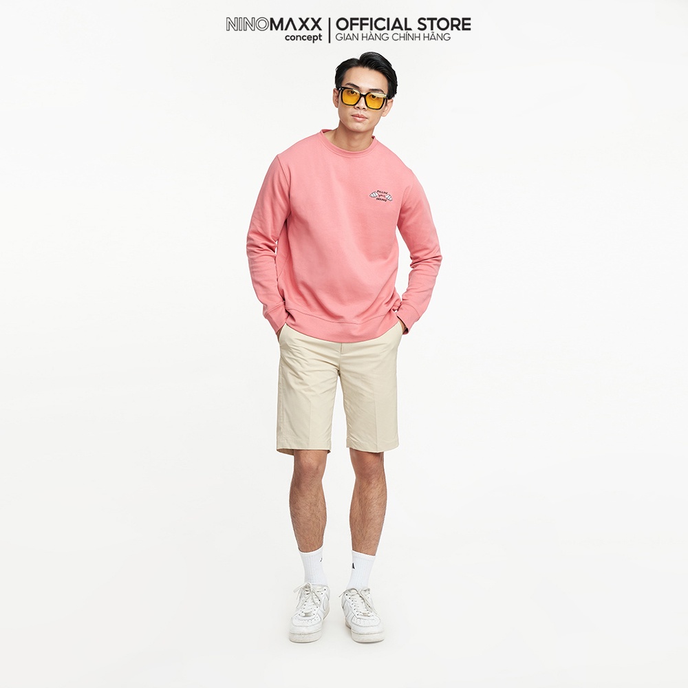NINOMAXX Áo hoodies Nam cotton Form rộng Stretch 2204003