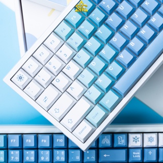 Keycap GMK Yeeti Clone 129 nút Profile CHERRY PBT Nhám