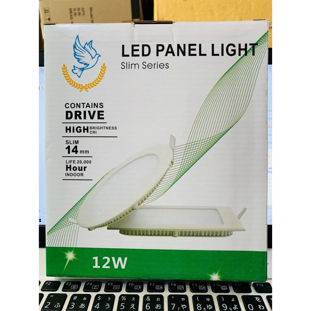 ĐÈN LED ÂM TRẦN PANEL TRÒN 12W - ĐÈN ÂM 12W